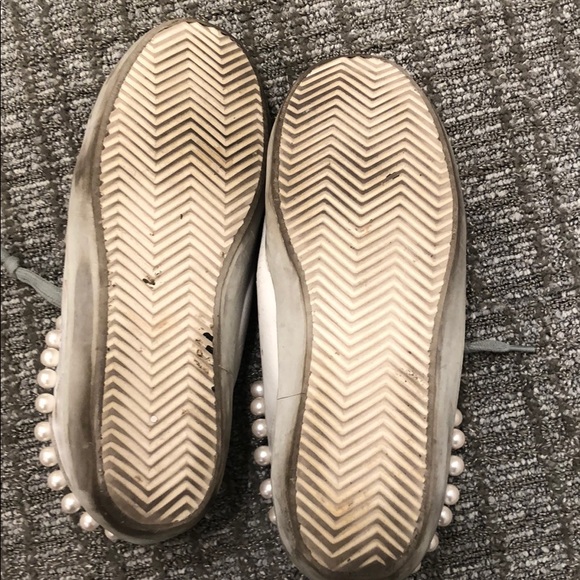 golden goose superstar pearl hologram sneakers